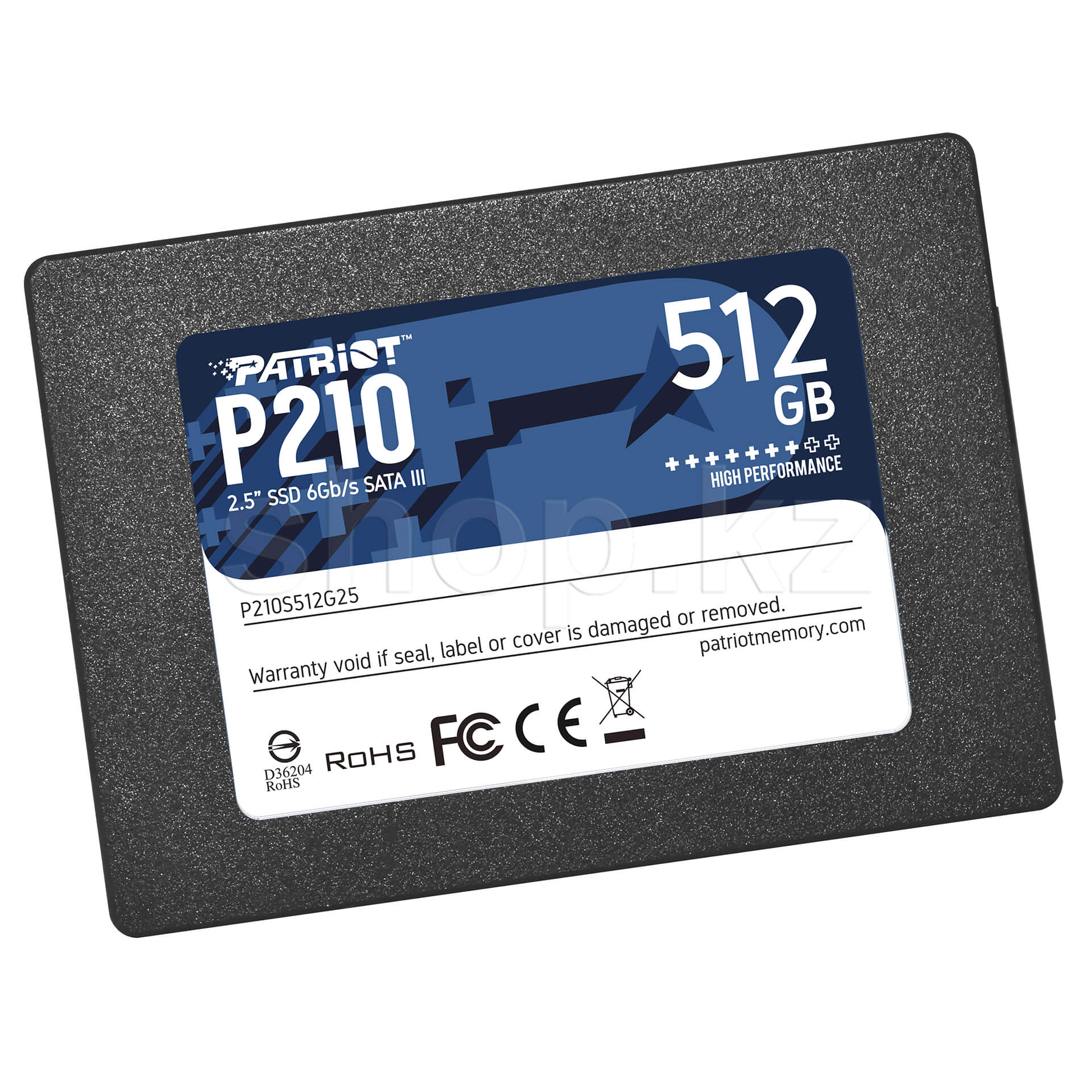 ᐈ SSD накопитель 512 GB Patriot P210 2 5 SATA III купить в