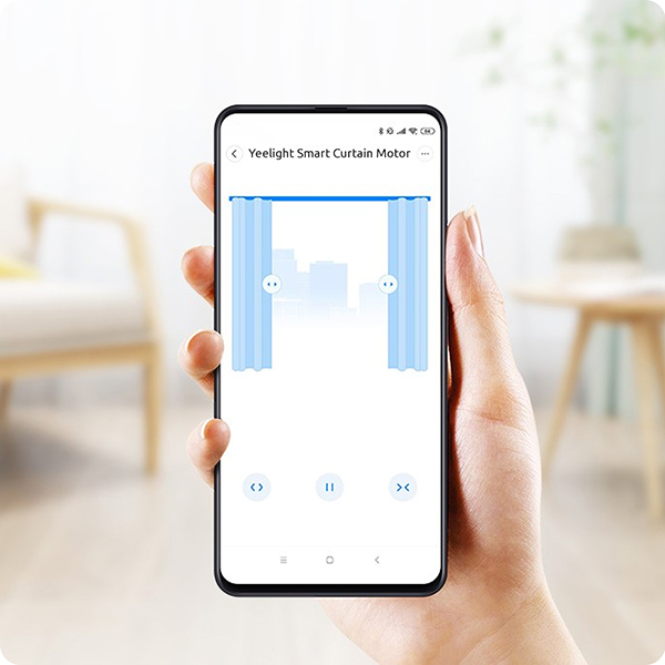 Yeelight smart curtain motor карниз yeelight stitching track yldj001