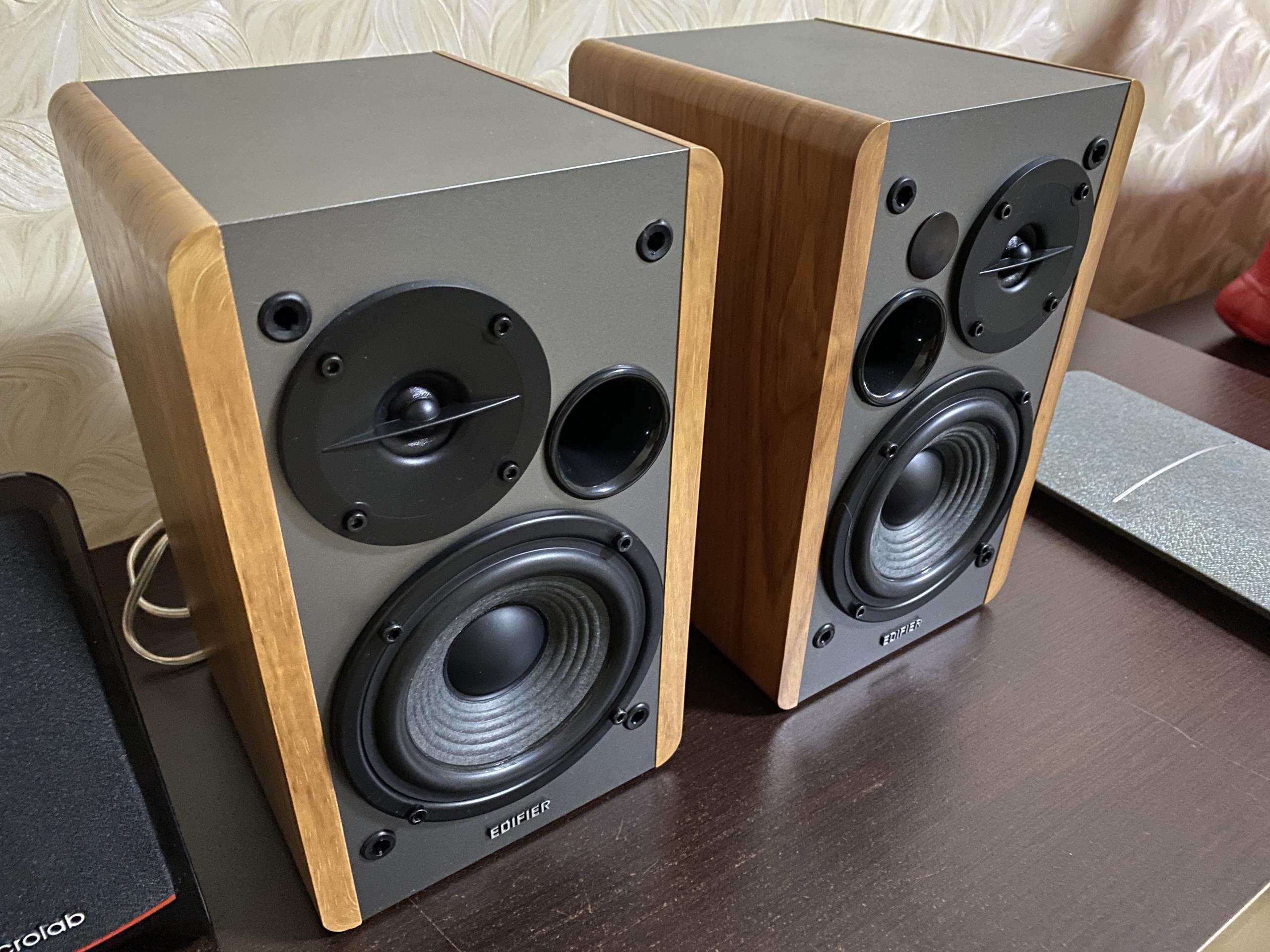 ᐈ Акустическая система Edifier R1280DB (2.0) - Brown – купить в  интернет-магазине Белый Ветер по хорошей цене в Алматы, Астане и других  городах Казахстана