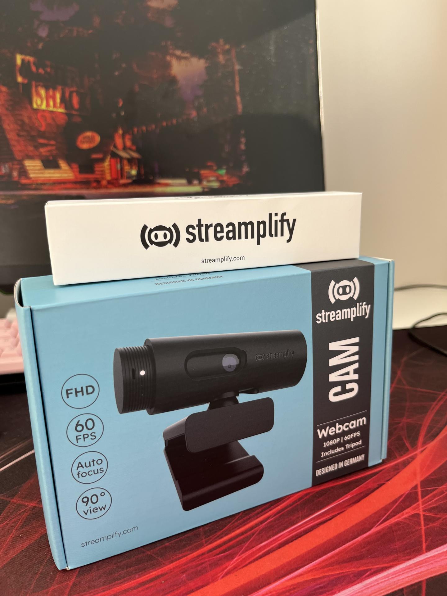 Buy Streamplify CAM FHD 60FPS Webcam [CAM-FHD-2M60-BK]