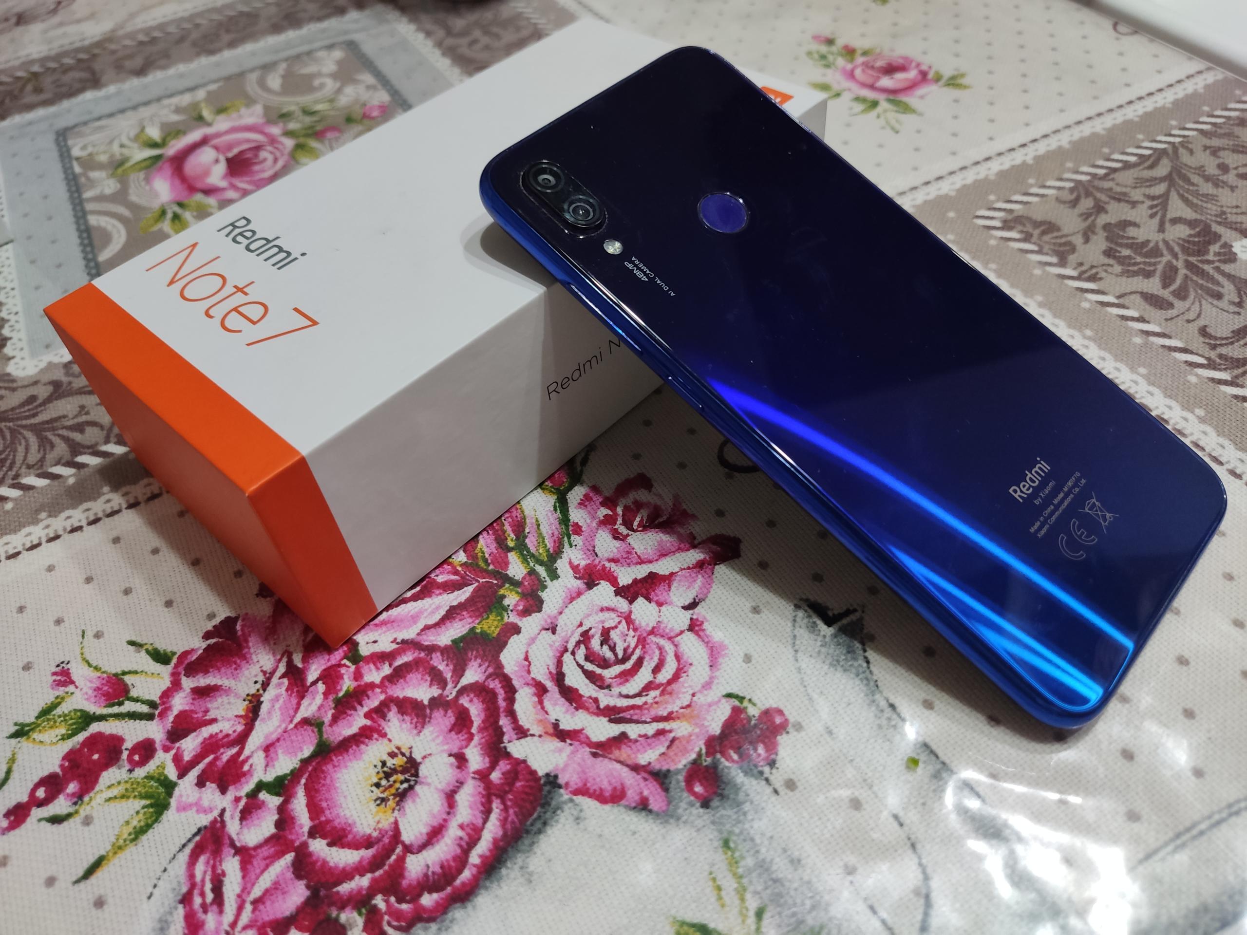 ᐈ Смартфон Xiaomi Redmi Note 7, 64Gb, Blue – купить в интернет-магазине  Белый Ветер по низкой цене в Казахстане