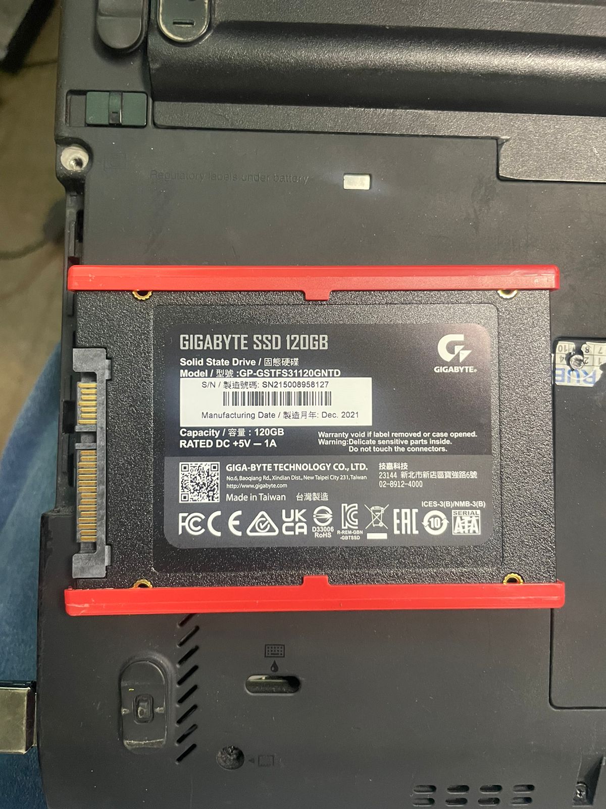 ᐈ SSD накопитель 120 Gb Gigabyte (GP-GSTFS31120GNTD), 2.5