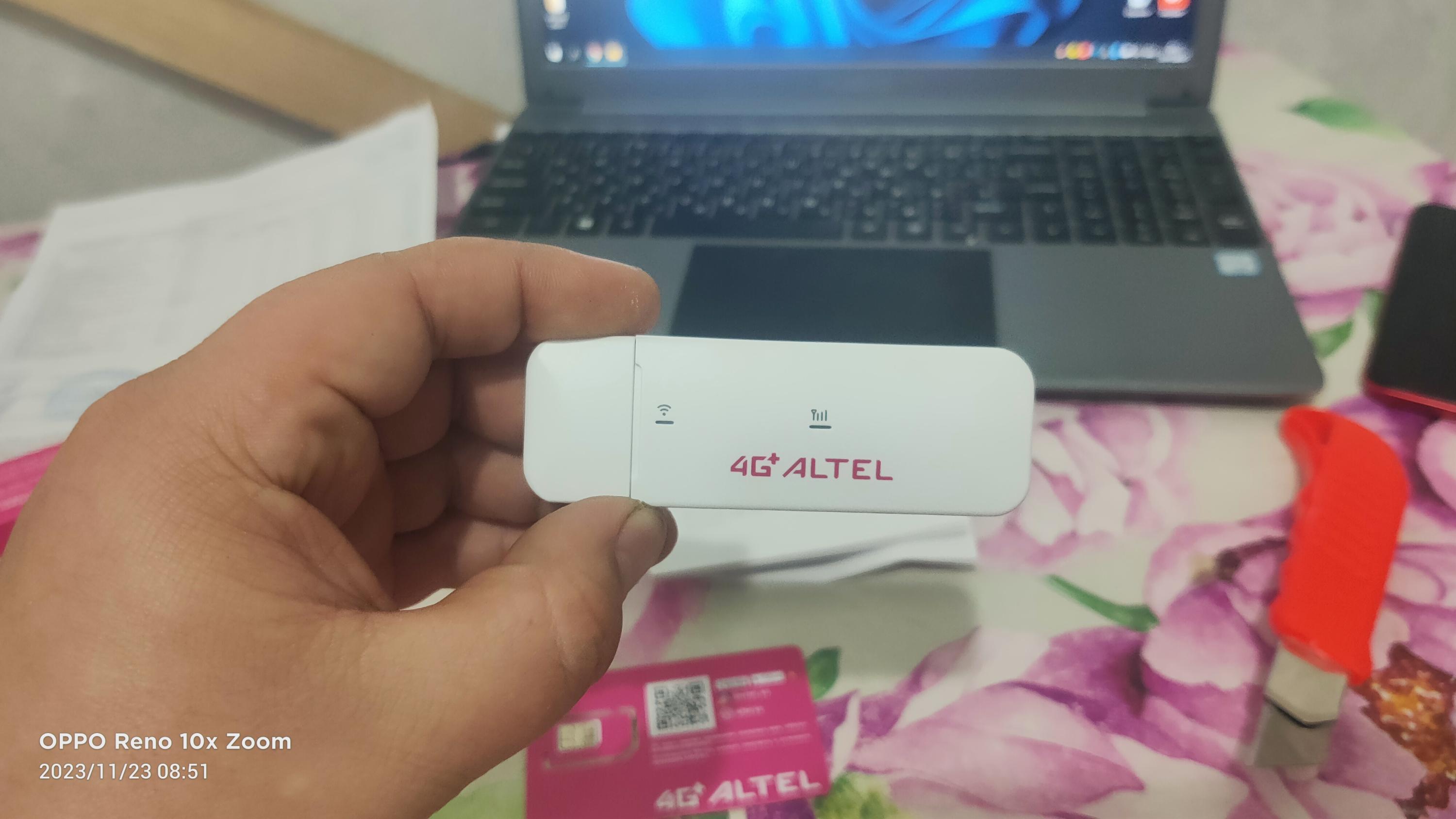 ᐈ Модем ALTEL W02 Wingle, 4G, USB + тарифный план 