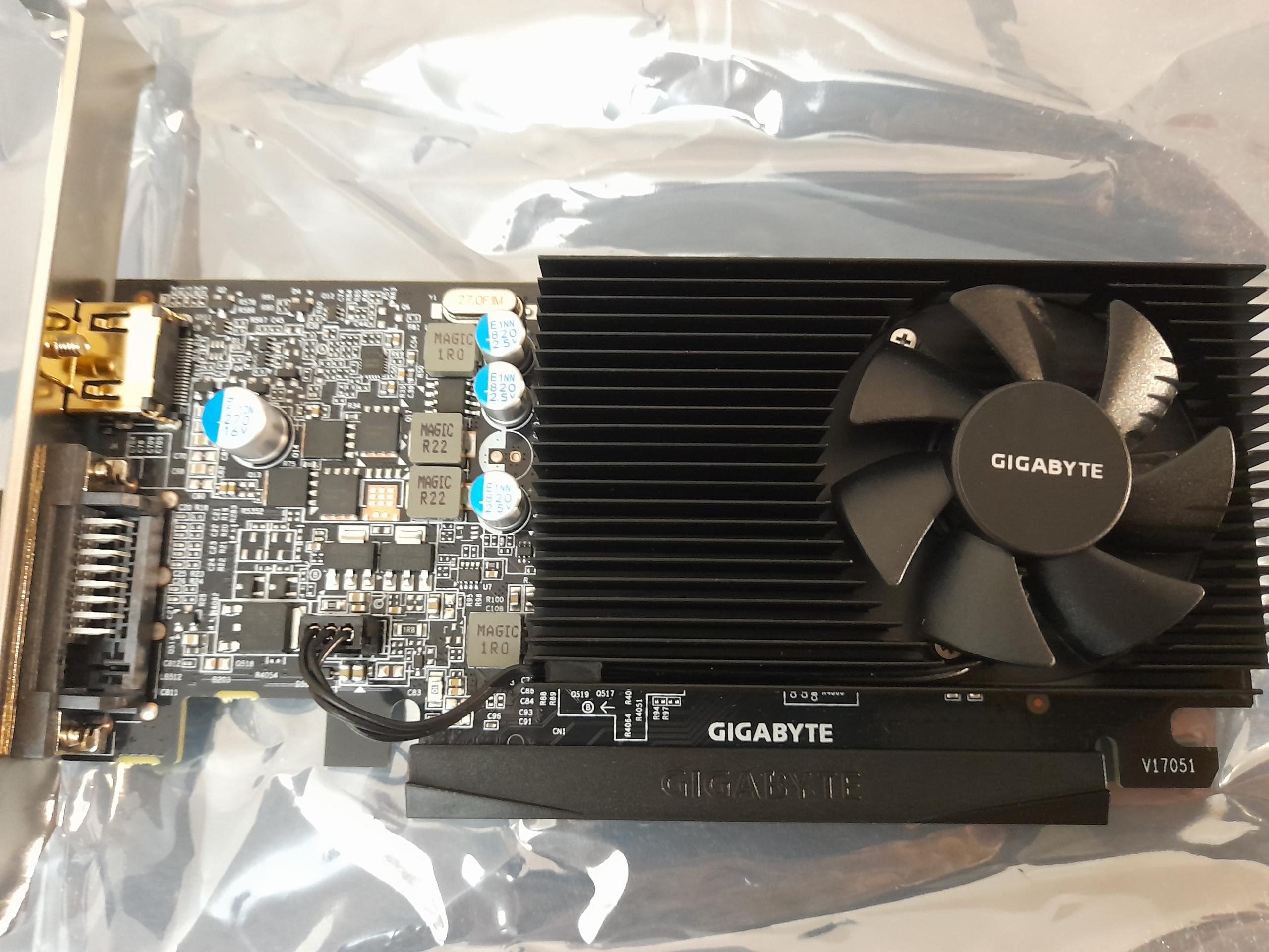 ᐈ Видеокарта PCI-E 2048Mb, Gigabyte GT 1030, GeForce GT1030 – купить в  интернет-магазине Белый Ветер по хорошей цене в Алматы, Астане и других  городах Казахстана