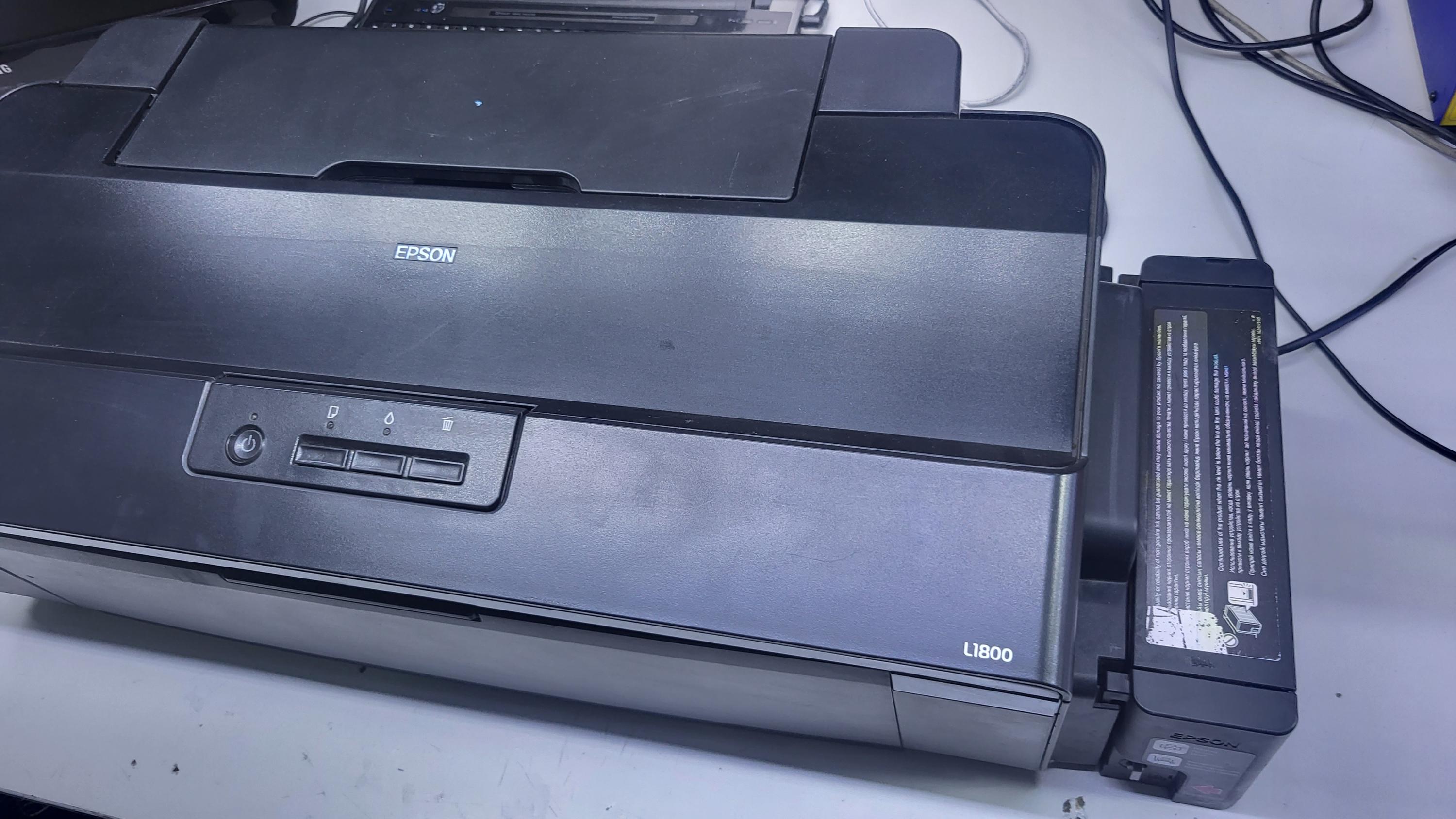 ᐈ Принтер струйный Epson L1800 – купить в интернет-магазине Белый Ветер в  Алматы, Астане и других городах Казахстана