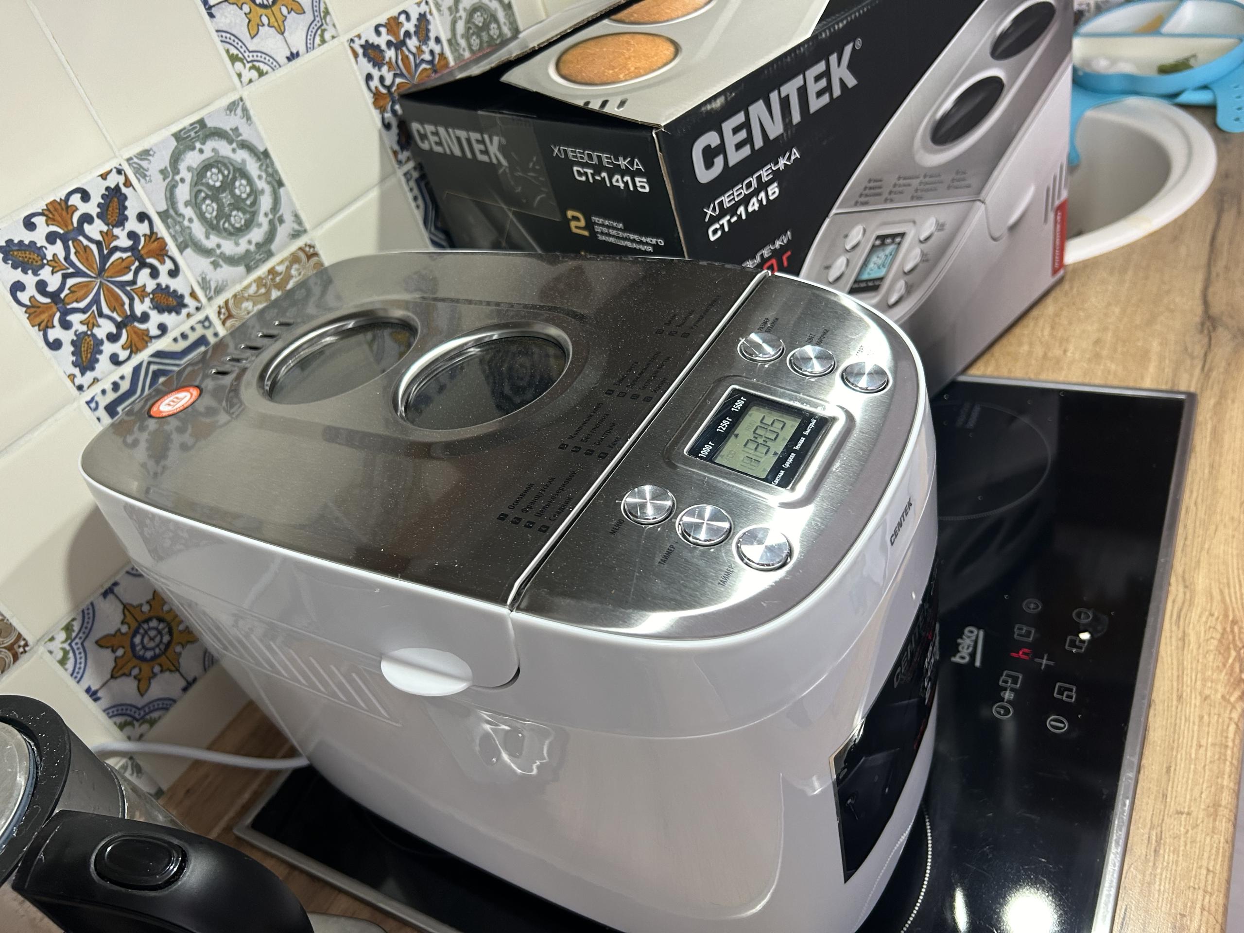 ᐈ Хлебопечь Centek CT-1415, White – купить в интернет-магазине Белый Ветер  в Алматы, Астане и Караганде