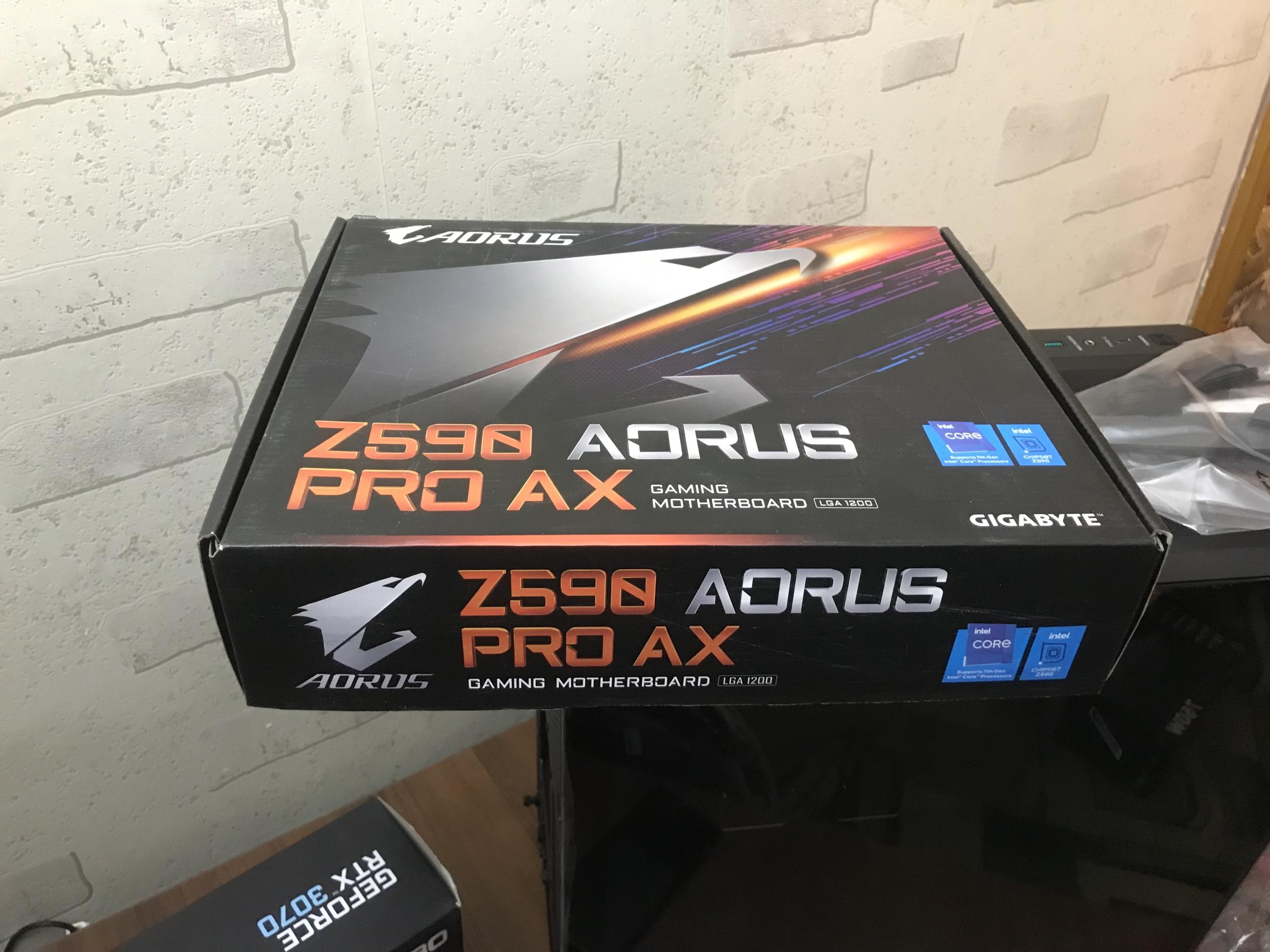 ᐈ Материнская плата Gigabyte GA-Z590 Aorus Pro AX, LGA1200 – купить в  интернет-магазине Белый Ветер в Алматы, Астане и других городах Казахстана