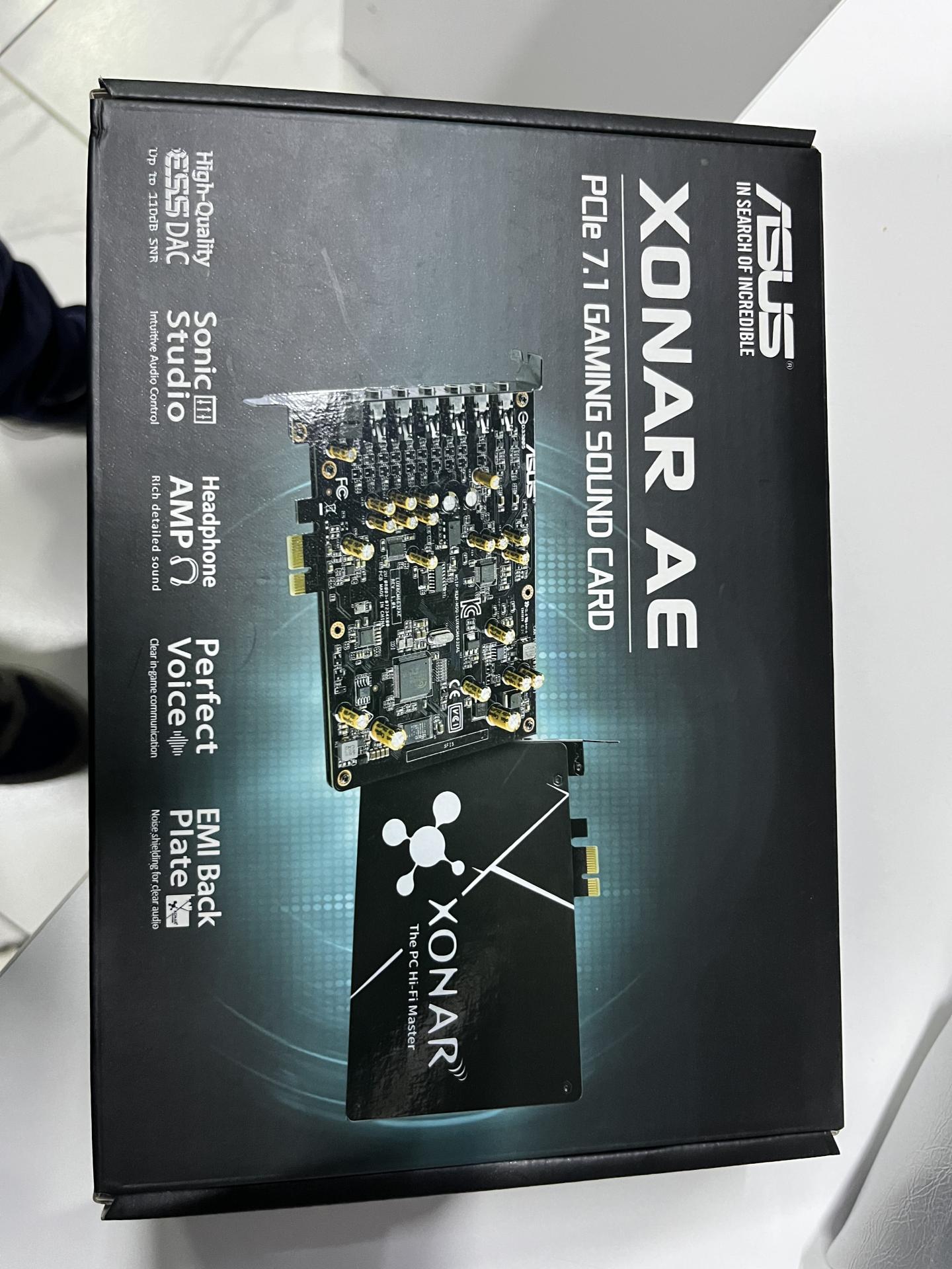 ᐈ Звуковая карта ASUS Xonar AE, PCI-E – купить в интернет-магазине Белый  Ветер в Алматы, Астане и других городах Казахстана