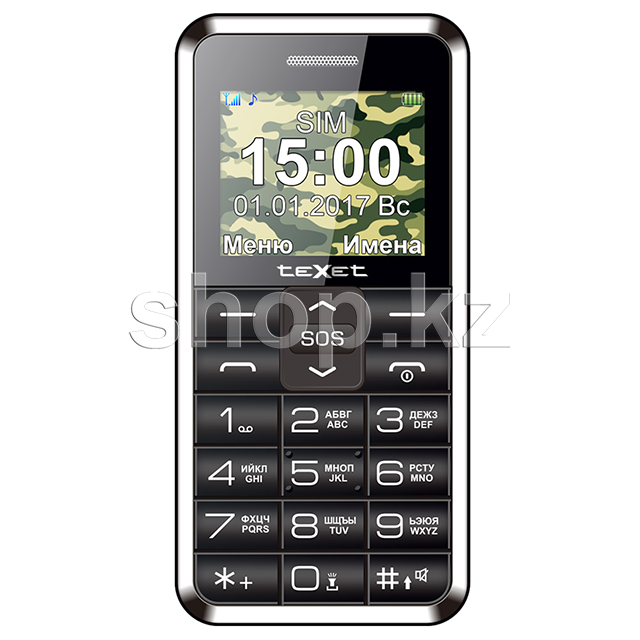 Мобильный телефон TeXet TM-101, Black