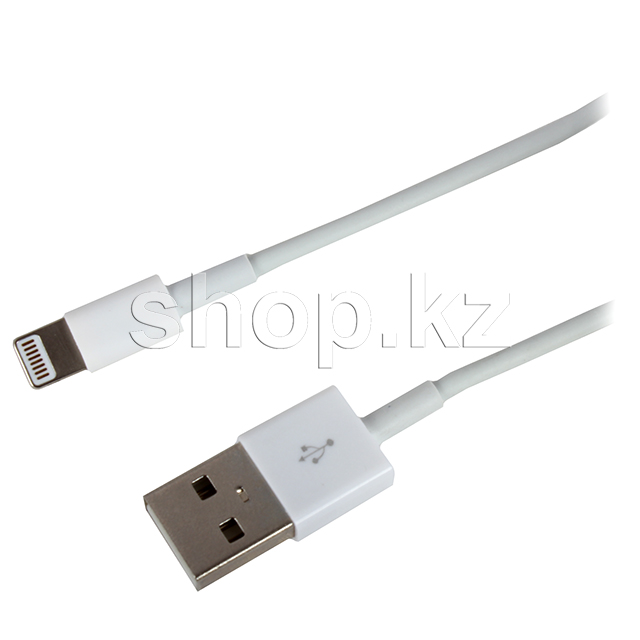 Кабель интерфейсный для Apple iPad/Phone/iPod Continent DCI-2104WT, Lightning, White, 1м, BOX