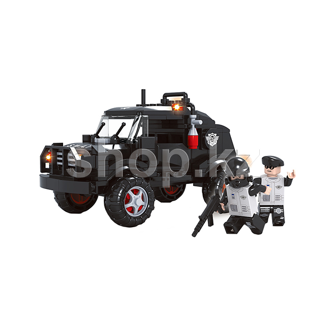 Конструктор игровой Ausini, Спецназ: Особый отряд спецназа на джипе