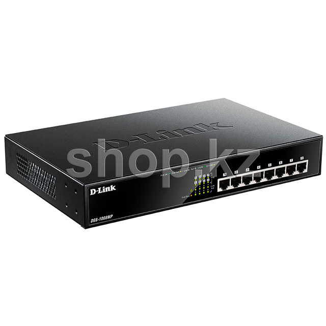 Switch 8 port D-Link DGS-1008MP/B1A