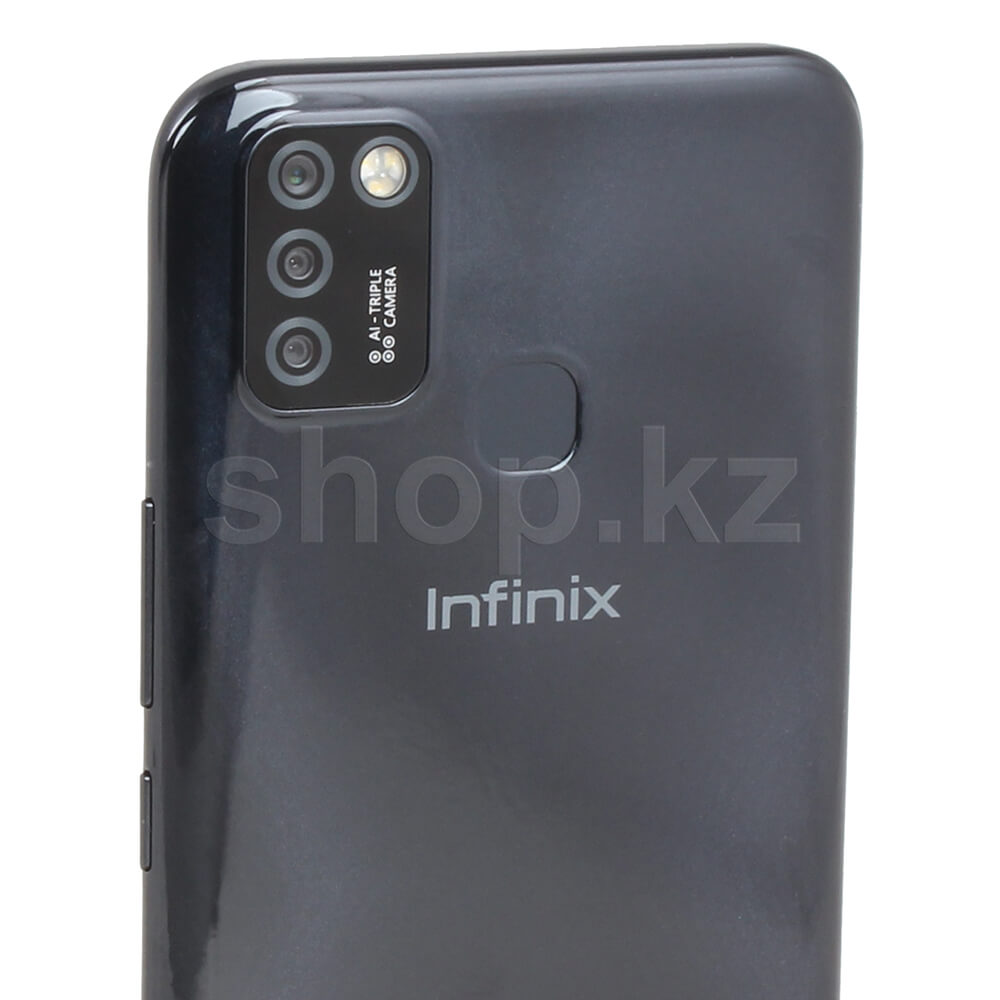 ᐈ Смартфон Infinix HOT 10 Lite, 64Gb, Midnight Black (X657B) – купить в  интернет-магазине Белый Ветер по низкой цене в Казахстане