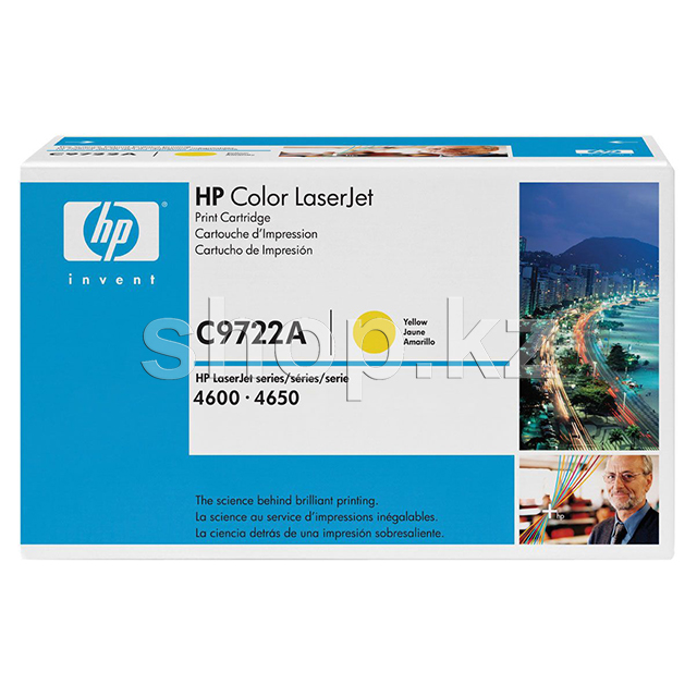 HP C9722A - Yellow картриджі