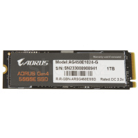 SSD накопитель 1 TB Gigabyte Aorus 5000E, M.2, PCIe 4.0 (AG450E1024-G)