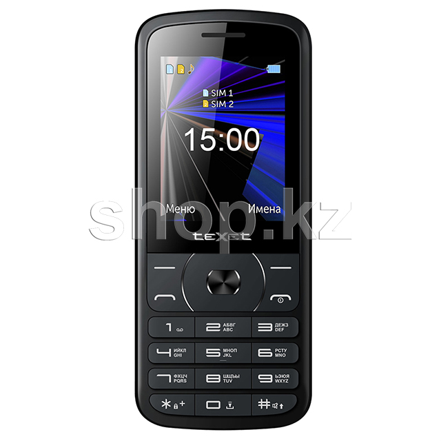 Мобильный телефон TeXet TM-D229, Black