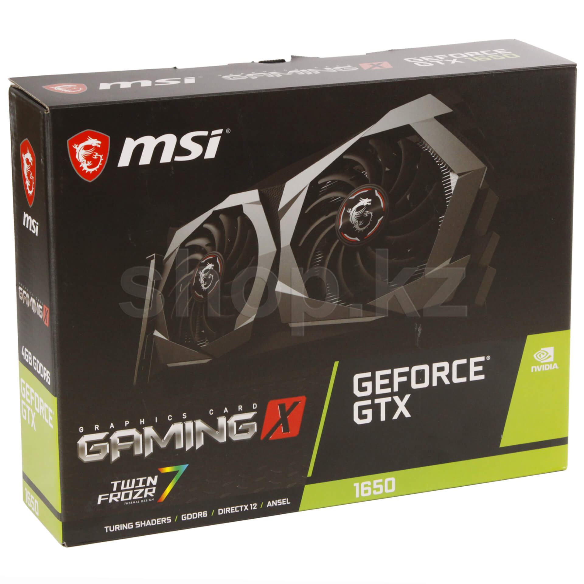 ᐈ Видеокарта MSI GTX 1650 D6 Gaming X, 4 GB, GeForce GTX1650 – купить в  интернет-магазине Белый Ветер по хорошей цене в Алматы, Астане и других  городах Казахстана