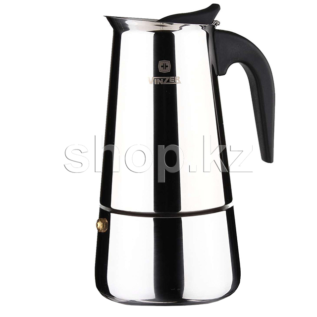 Кофеварка Vinzer Moka Inox Induction, 9 чашек, Steel
