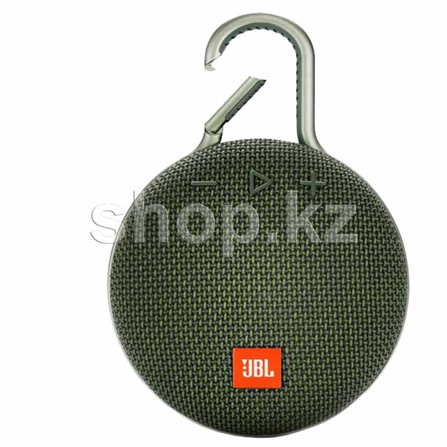 Колонка портативная JBL Clip 3, Green