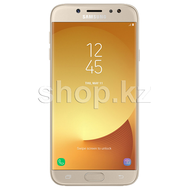 Смартфон Samsung Galaxy J7 (2017), 16Gb, Gold (SM-J730F)