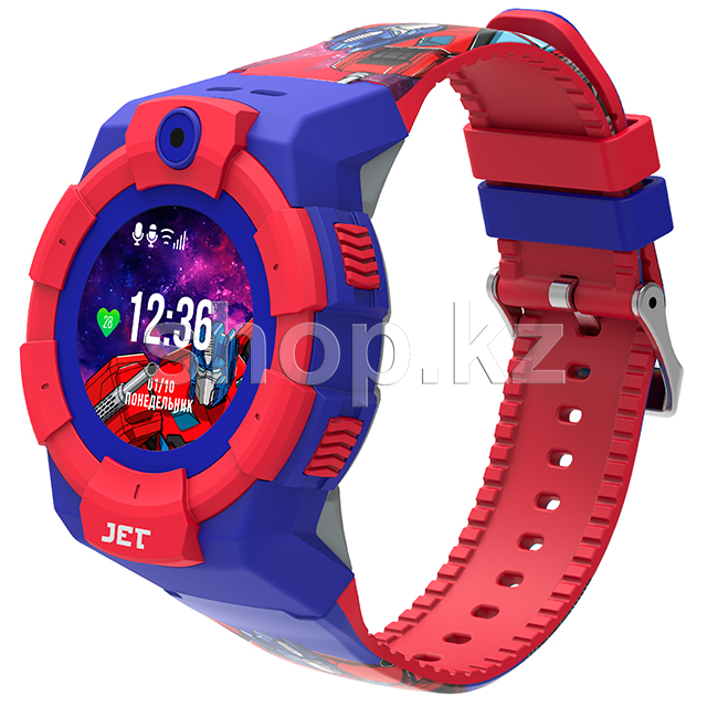 Смарт-часы Jet Kid Transformers Optimus Prime, Blue-Red