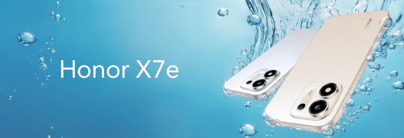 Honor X7e Plus 5G: смартфон с батареей на 8100 мАч и защитой от воды и пыли