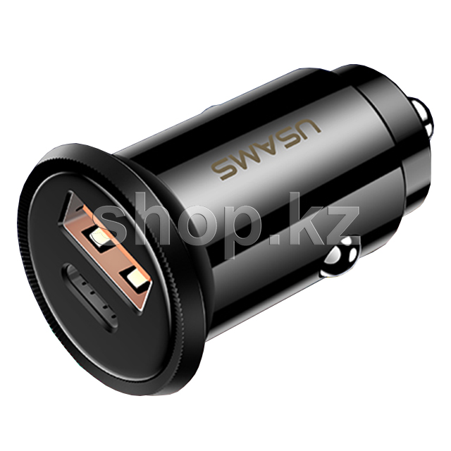 Зарядное устройство USAMS US-CC086, автомобиль, USB
