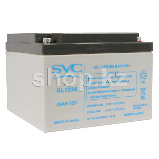 SVC GL1226, 26Ah/12V UPS батареясы