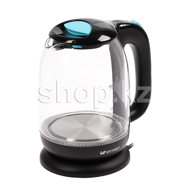 Kitfort KT-625-1, Black-Blue шәйнегі