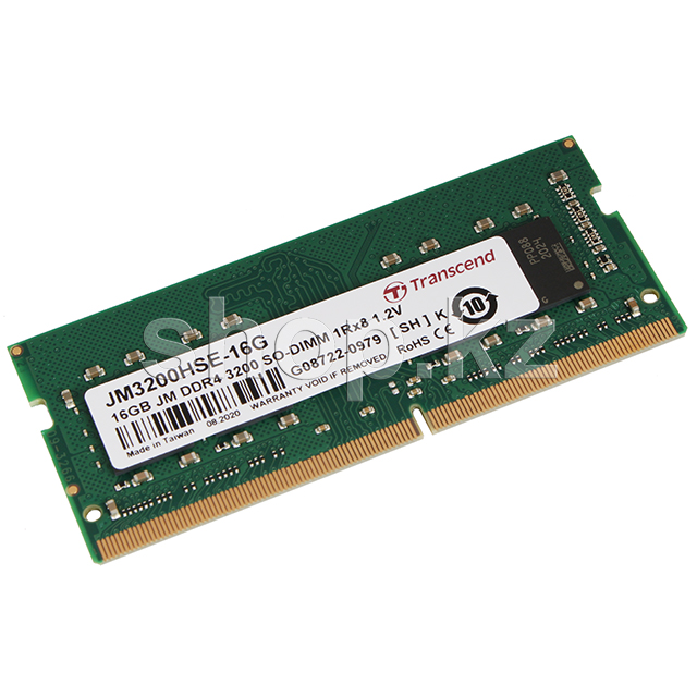 SO-DIMM 16Gb DDR4 PC25600/3200MHz Transcend JM3200HSE-16G, BOX