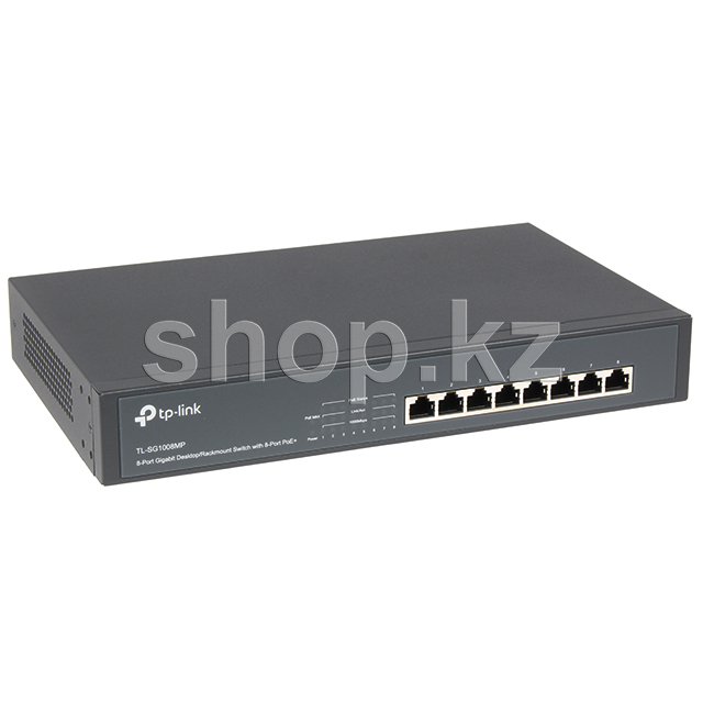 ᐈ Switch 8 port TP-Link TL-SG1008MP –  в е Белый .