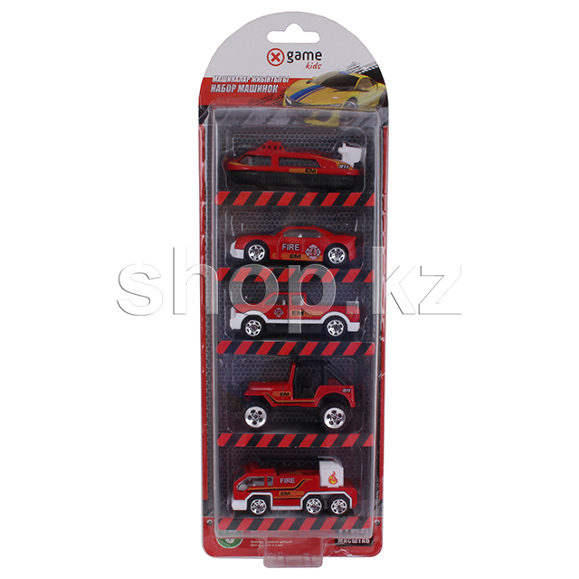 X-Game машиналар жиынтығы Өрт сөндірушілер
