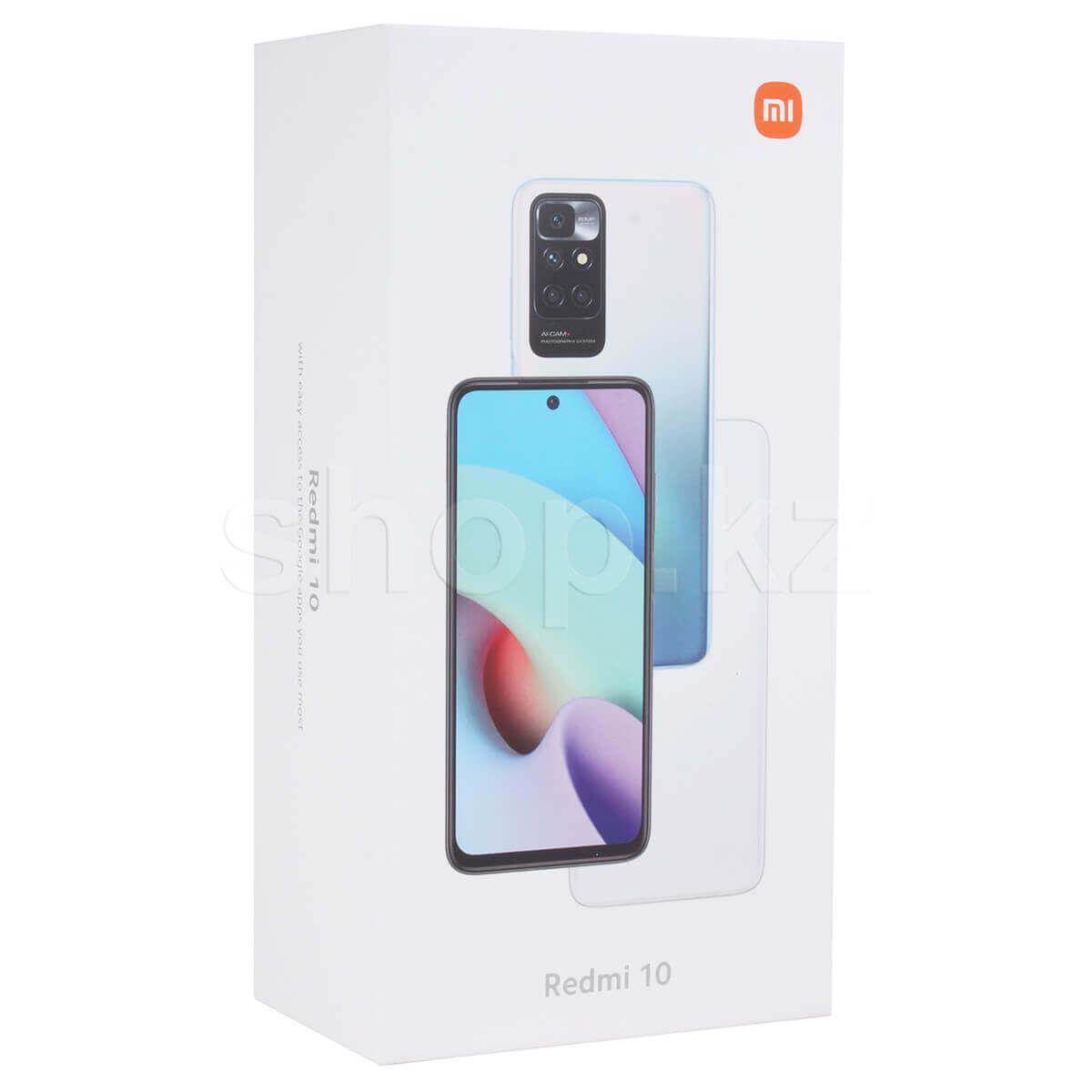 ᐈ Смартфон Xiaomi Redmi 10, 6Gb, 128Gb, Pebble White (21061119AG) – купить  в интернет-магазине Белый Ветер по низкой цене в Казахстане