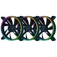 Комплект вентиляторов для корпуса Razer Kunai Chroma ARGB, 12cm, Black