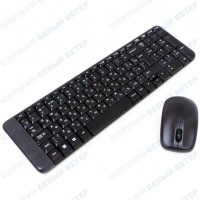 Logitech MK220, Black, USB пернетақтасы + тінтуір