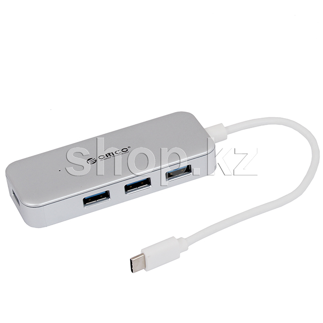 USB HUB 4-port USB 3.0 Orico TC4U-U3, Silver (TC4U-U3-SV-BP)