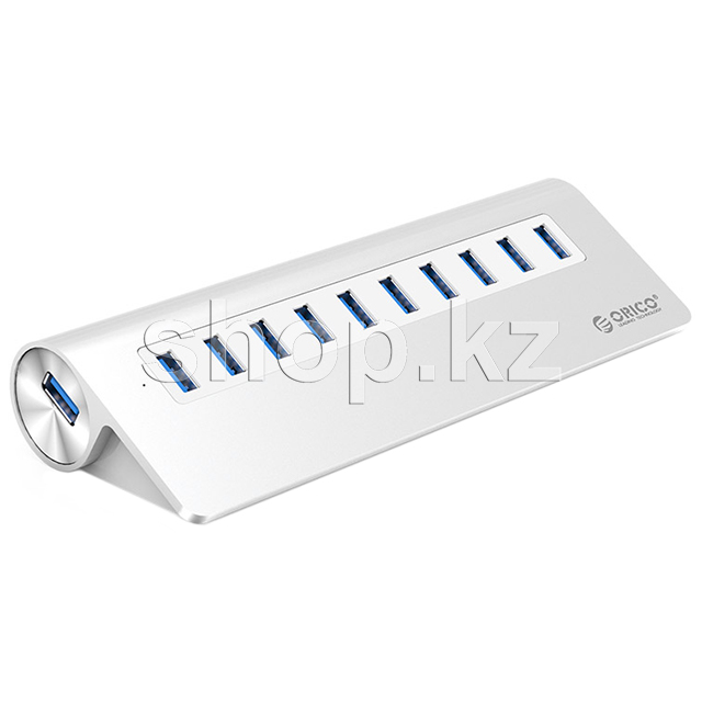 USB HUB 10-port USB 3.0 Orico M3H10-V1-EU-SV-BP, Silver