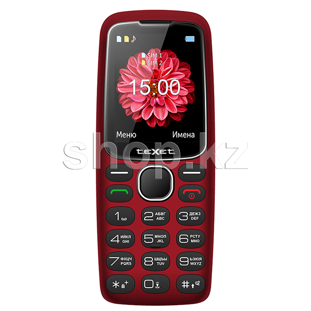 TeXet TM-B307, Red ұялы телефоны
