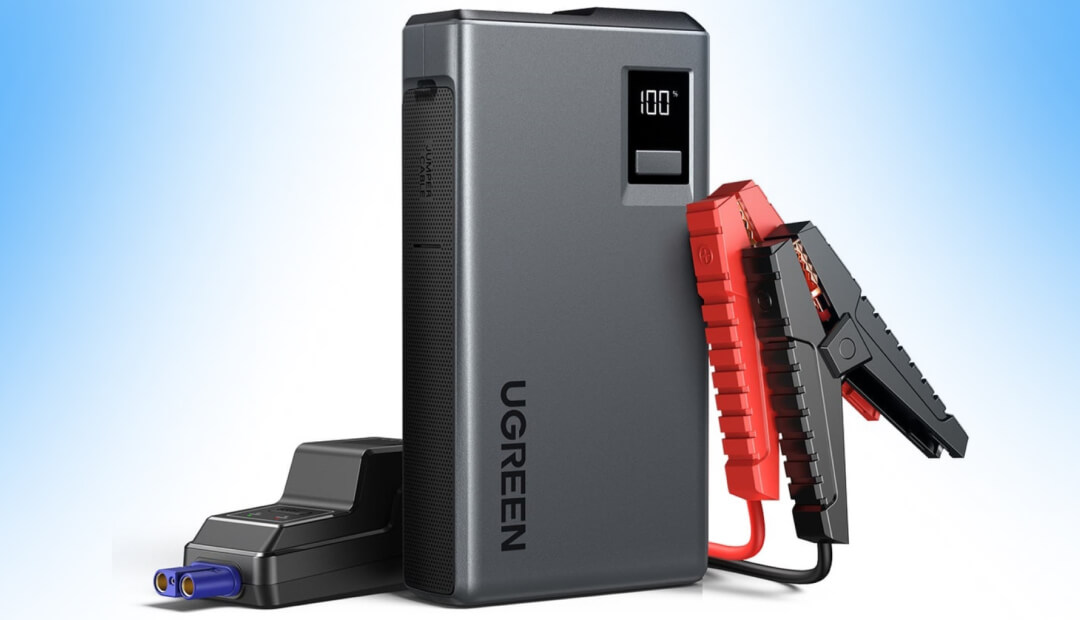 UGREEN Jump Starter ES702 — компактный помощник для запуска автомобиля