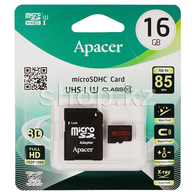 Карта памяти micro sdhc 16gb smartbuy class 10 uhs i adp