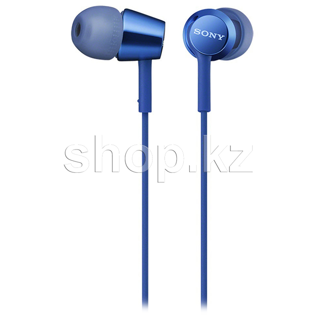 Гарнитура Sony MDR-EX155AP, Blue