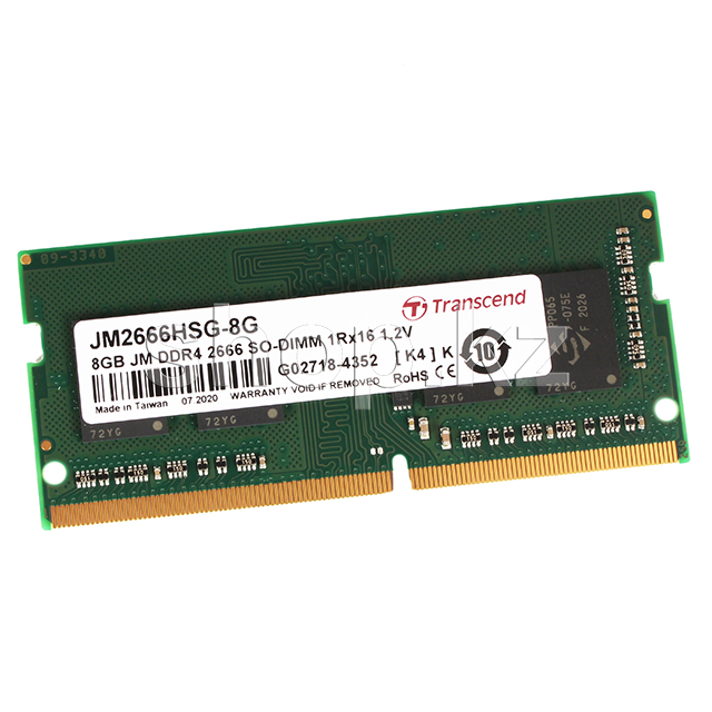 SO-DIMM 8Gb DDR4 PC21300/2666Mhz Transcend JM2666HSG-8G, BOX