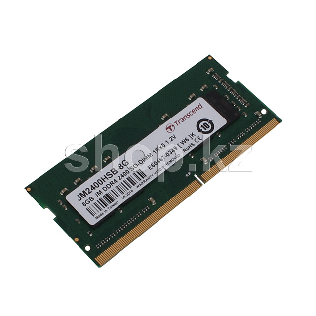 SO-DIMM 8Gb DDR4 PC19200/2400Mhz Transcend, BOX