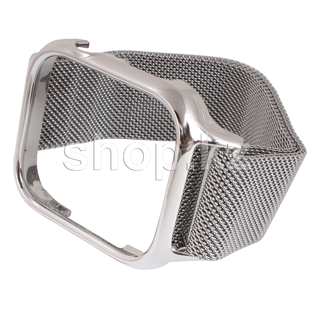 Ремешок для смарт-часов Apple Watch 4, 44mm, Usams, сталь, Silver