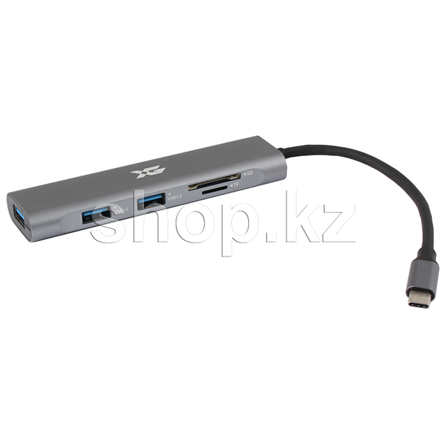 USB HUB 3-port USB 3.0 X-Game XGH-501, Grey