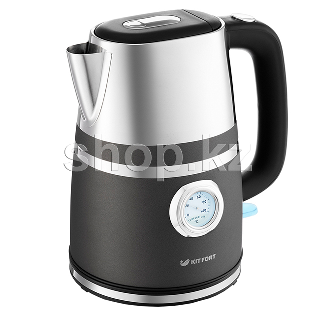 Чайник Kitfort KT-670-1, Graphite-Steel