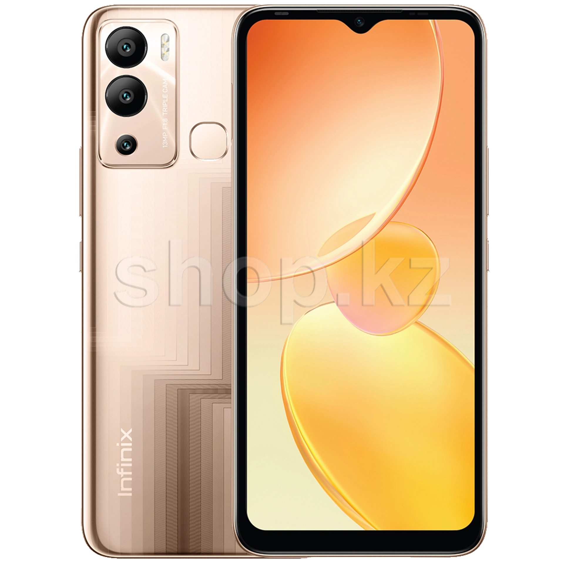 ᐈ Смартфон Infinix HOT 12i, 64 GB, Champagne Gold (X665B) – купить в  интернет-магазине Белый Ветер по низкой цене в Казахстане