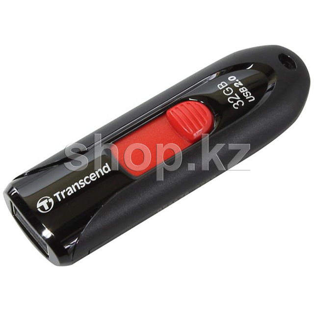 USB Флешка 32 GB Transcend JetFlash 590, Black-Red