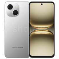 Смартфон Tecno Spark 40C, 8 GB, 128 GB, Titanium Grey (KM4K)