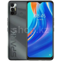 Tecno Spark 7, 64Gb, Magnet Black (KF6n) смартфоны